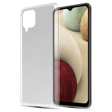 Samsung Galaxy A12 / M12 Suojakuori Kotelo (Läpinäkyvä)