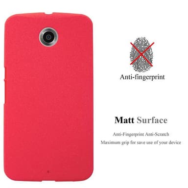 Suojakuori Motorola Google NEXUS 6 Kotelo (Punainen)