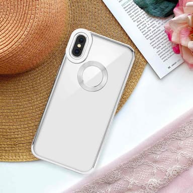 iPhone X / XS Suojakuori Kotelo (Läpinäkyvä)