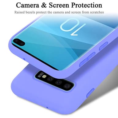 Samsung Galaxy S10 PLUS Suojakuori Kotelo (Violetti)