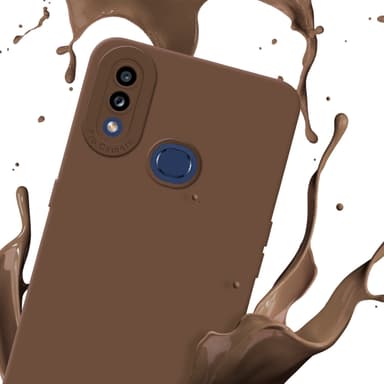 Samsung Galaxy A10s / M01s Suojakuori Kotelo (Ruskea)