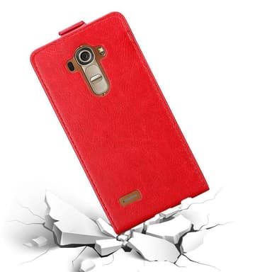 LG G4 / G4 PLUS Suojakuori Lompakkokotelo (Punainen)