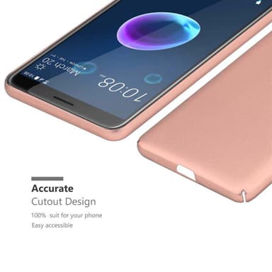 HTC Desire 12 Suojakuori Kotelo Cover (Vaaleanpunainen)