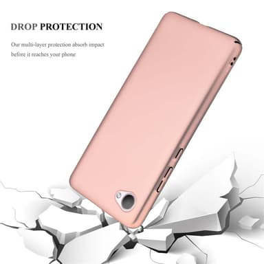 HTC Desire 12 Suojakuori Kotelo Cover (Vaaleanpunainen)