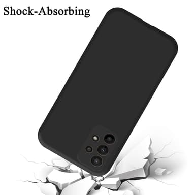 Samsung Galaxy A23 4G Suojakuori Kotelo (Musta)