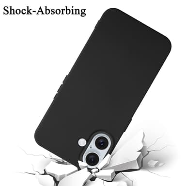 iPhone 16 PLUS Suojakuori Kotelo Case (Musta)