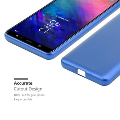 Samsung Galaxy A6 2018 Suojakuori Kotelo (Sininen)