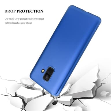 Samsung Galaxy A6 2018 Suojakuori Kotelo (Sininen)