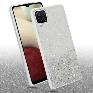Samsung Galaxy A12 / M12 Suojakuori Kotelo (Läpinäkyvä)