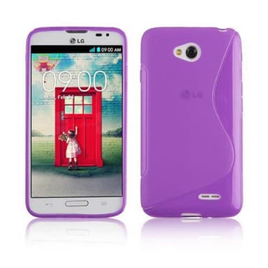 LG L70 (1. SIM) Suojakuori Cover (Violetti)