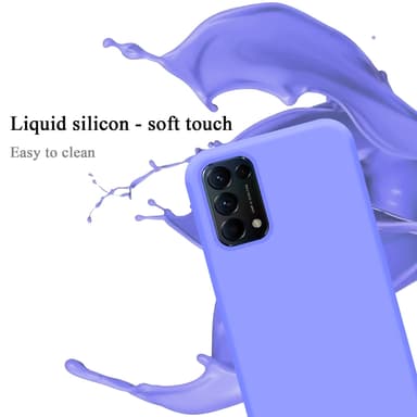 Oppo FIND X3 LITE Suojakuori Kotelo (Violetti)
