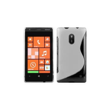 Nokia Lumia 620 Suojakuori Cover (Läpinäkyvä)