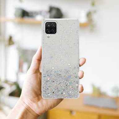 Samsung Galaxy A12 / M12 Suojakuori Kotelo (Läpinäkyvä)