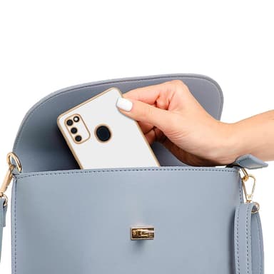 Samsung Galaxy M21 / M30s Suojakuori Cover (Valkoinen)