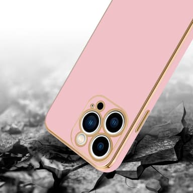 iPhone 14 PRO Suojakuori Cover (Vaaleanpunainen)