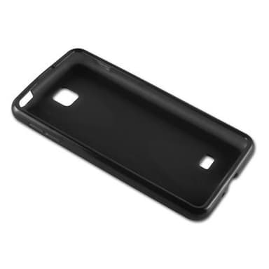 LG OPTIMUS F5 / LUCID 2 Suojakuori Cover (Musta)