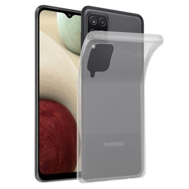 Samsung Galaxy A12 / M12 Suojakuori Kotelo (Läpinäkyvä)