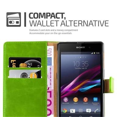 Sony Xperia Z1 Suojakuori Lompakkokotelo Case Cover