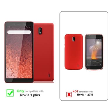 Nokia 1 PLUS Suojakuori Kotelo (Läpinäkyvä)