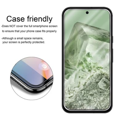 Google Pixel 8A Näytönsuoja Karkaistu lasi Suojakalvo