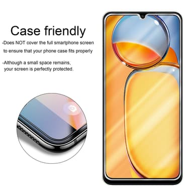 Xiaomi Redmi 13C Näytönsuoja Karkaistu lasi Suojakalvo