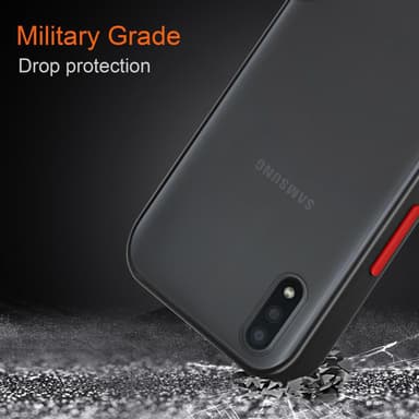 Samsung Galaxy A01 Suojakuori Kotelo (Läpinäkyvä)