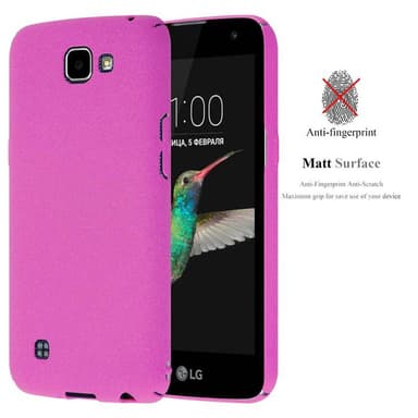 LG K4 2016 Suojakuori Kotelo (Vaaleanpunainen)