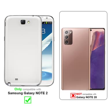 Samsung Galaxy NOTE 2 Suojakuori Lompakkokotelo