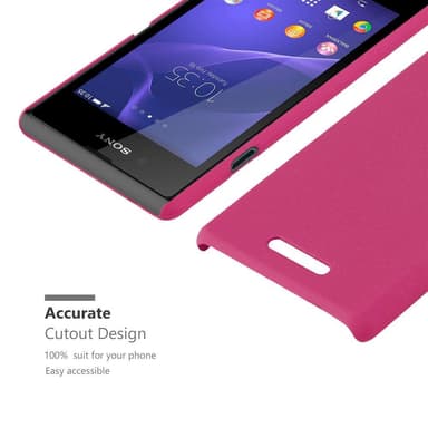 Sony Xperia E3 Suojakuori Kotelo (Vaaleanpunainen)