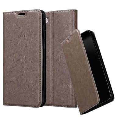 HTC Desire 12 Suojakuori Lompakkokotelo (Ruskea)