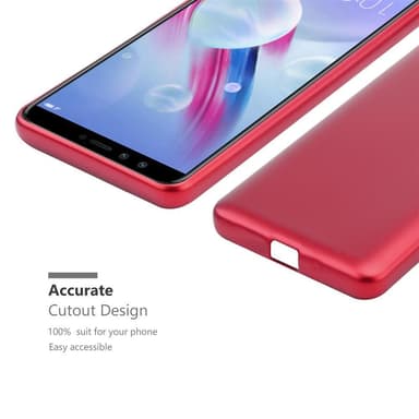 Honor 9 LITE Suojakuori Kotelo (Punainen)