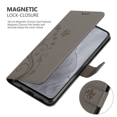 Realme GT Master Suojakuori Lompakkokotelo (harmaa)