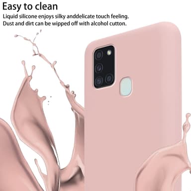 Suojakuori Samsung Galaxy A21s Kotelo (Vaaleanpunainen)