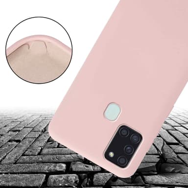 Suojakuori Samsung Galaxy A21s Kotelo (Vaaleanpunainen)