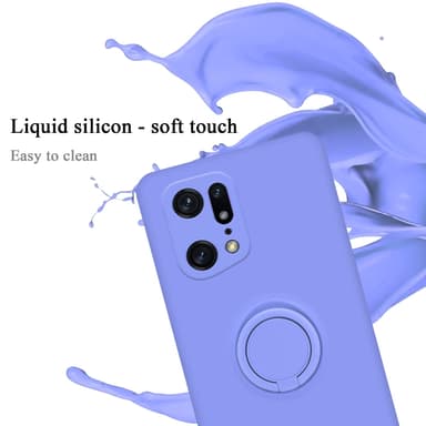 Oppo FIND X5 PRO Suojakuori Case Kotelo (Violetti)