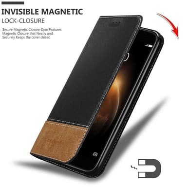 Huawei ASCEND G7 PLUS / G8 / GX8 Suojakuori (Musta)