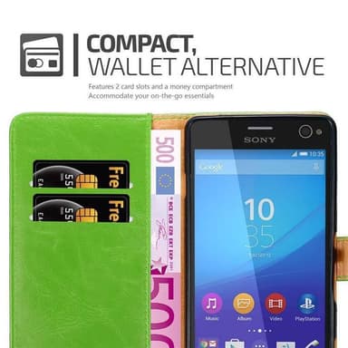 Sony Xperia C4 Suojakuori Lompakkokotelo Case Cover