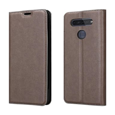 LG K51S Suojakuori Lompakkokotelo (Ruskea)