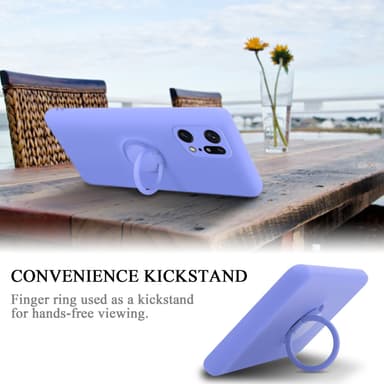 Oppo FIND X5 PRO Suojakuori Case Kotelo (Violetti)