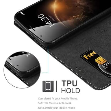 Huawei ASCEND G7 PLUS / G8 / GX8 Suojakuori (Musta)