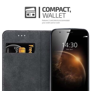 Huawei ASCEND G7 PLUS / G8 / GX8 Suojakuori (Musta)