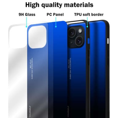Suojakuori iPhone 15 Kotelo (Musta)