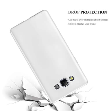 Samsung Galaxy A7 2015 Suojakuori Kotelo (Hopea)