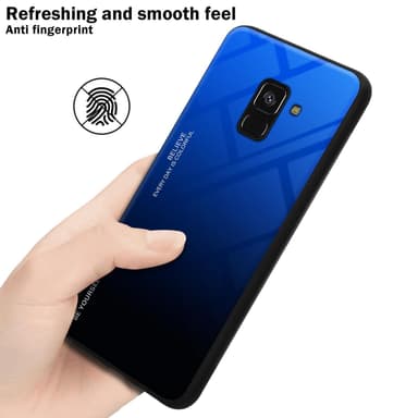Suojakuori Samsung Galaxy A8 2018 Kotelo (Musta)