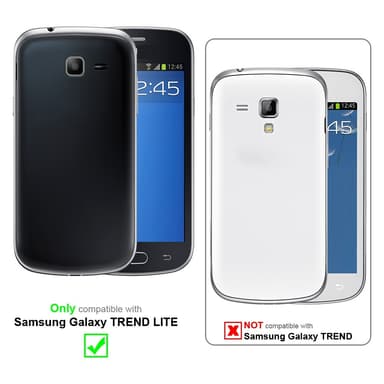 Samsung Galaxy TREND LITE Suojakuori Cover (harmaa)
