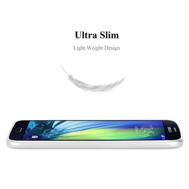 Samsung Galaxy A7 2015 Suojakuori Kotelo (Hopea)