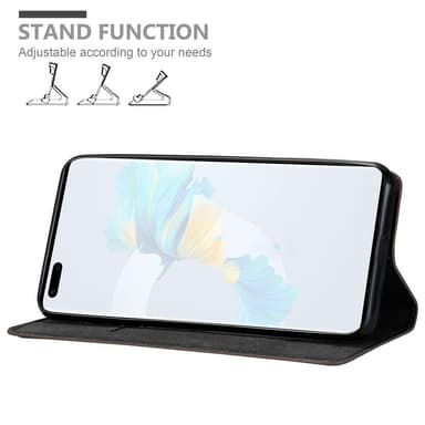 Huawei MATE 40 PRO Suojakuori Lompakkokotelo (Ruskea)