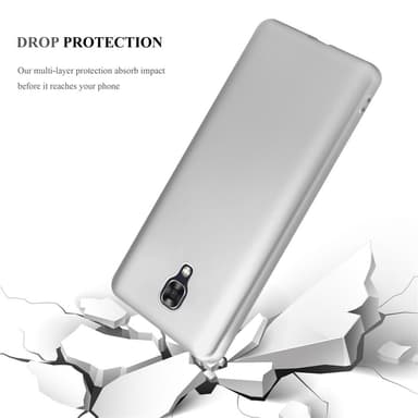 LG X SCREEN Suojakuori Kotelo (Hopea)