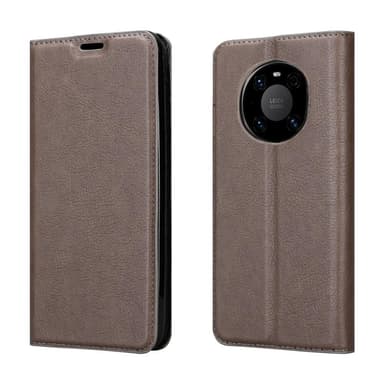 Huawei MATE 40 PRO Suojakuori Lompakkokotelo (Ruskea)