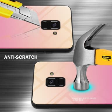 Suojakuori Samsung Galaxy A8 2018 Kotelo (Musta)